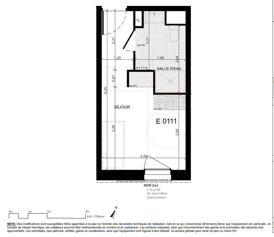 Plan du lot