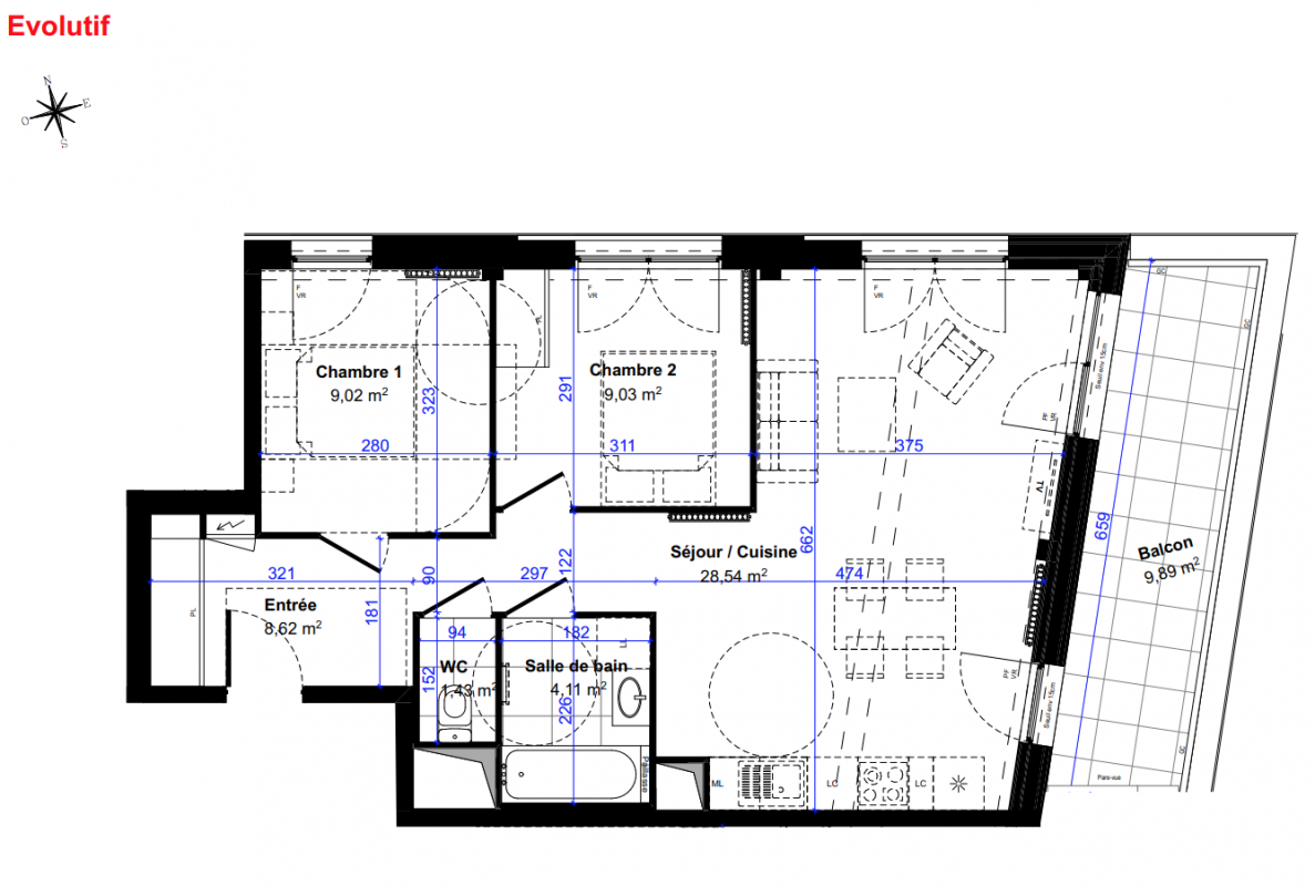 Plan du lot
