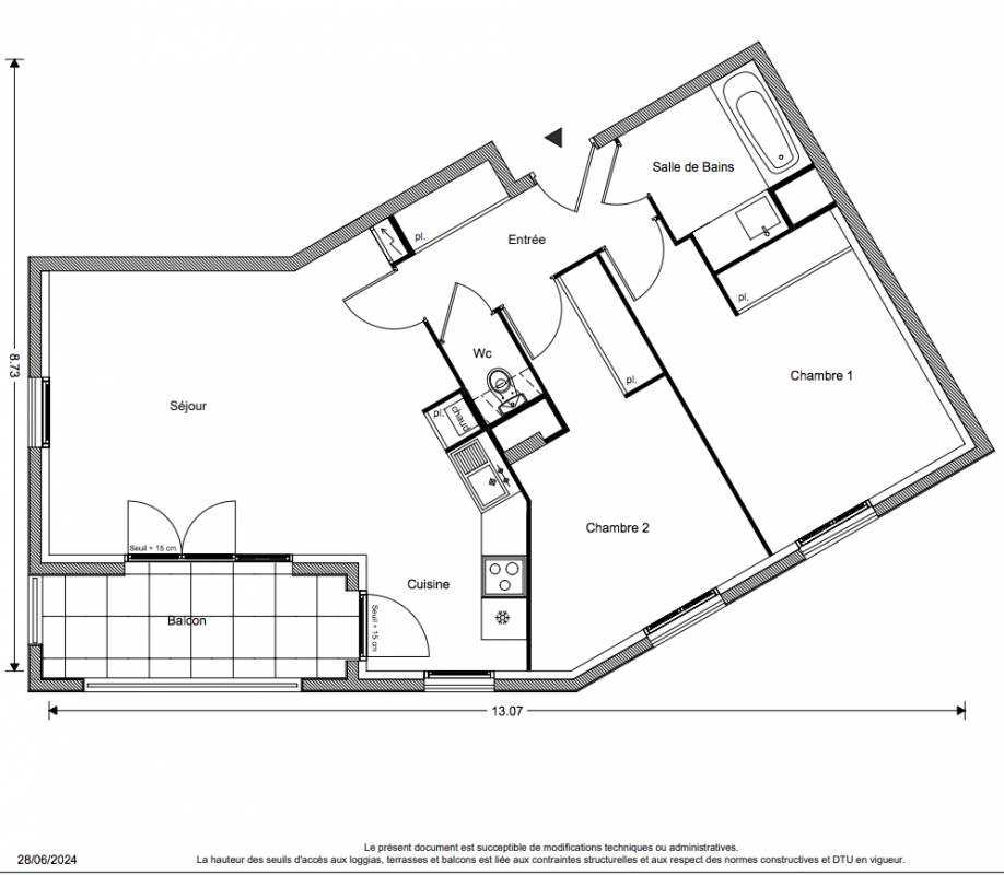 Plan du lot