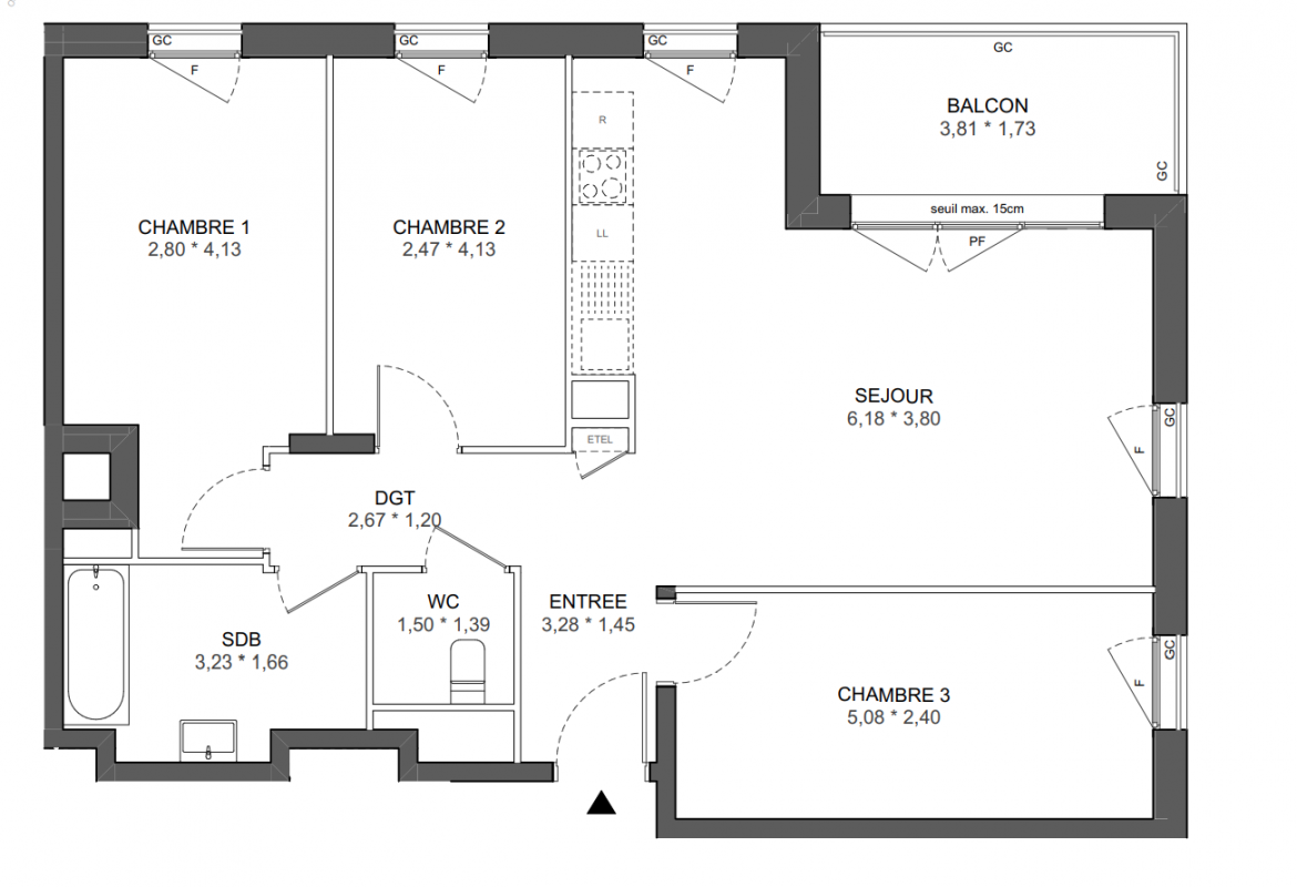 Plan du lot