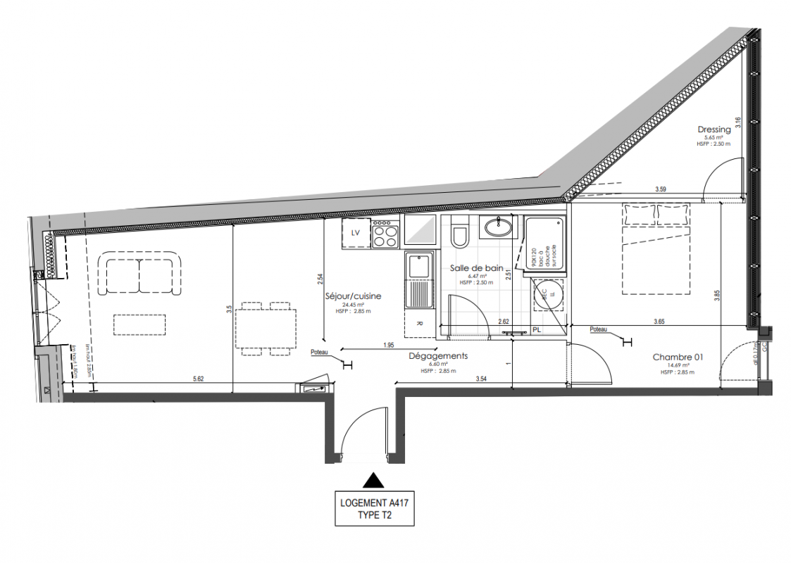 Plan du lot