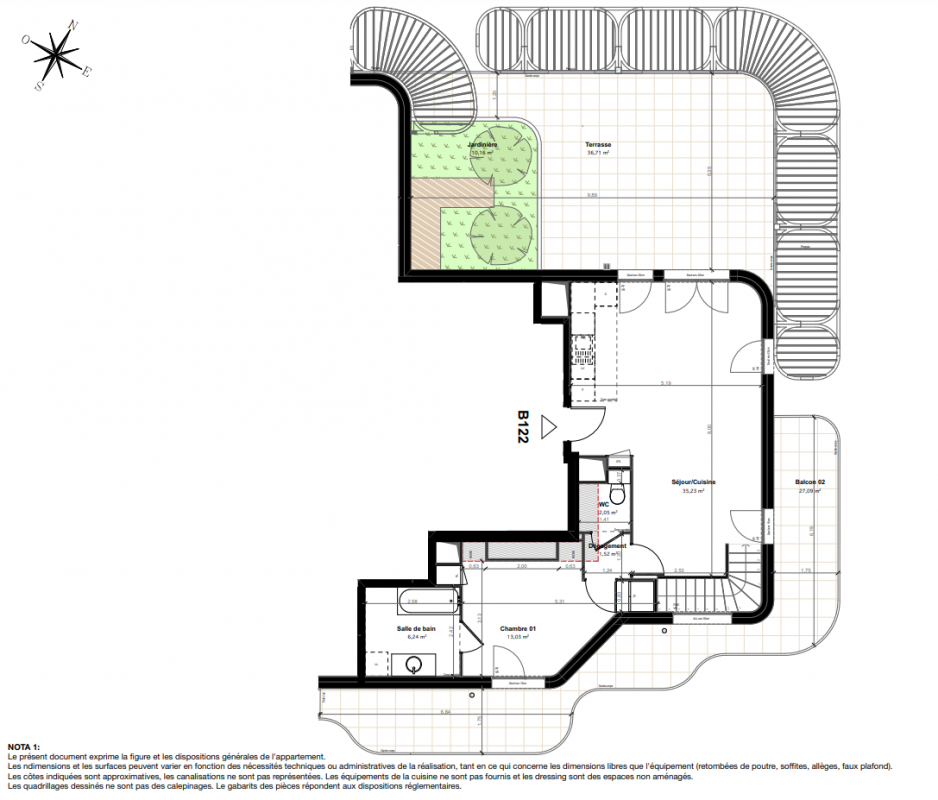 Plan du lot