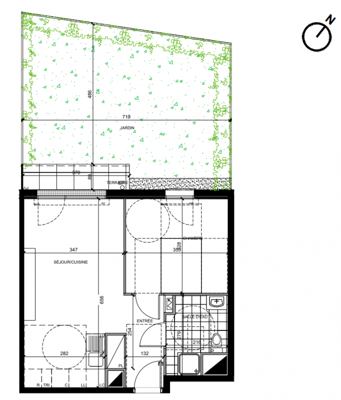 Plan du lot