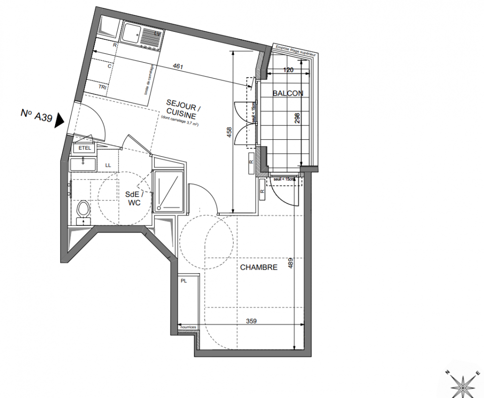 Plan du lot