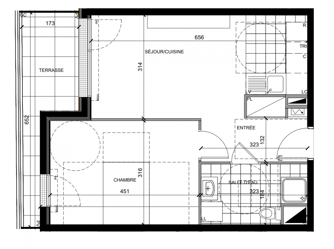 Plan du lot