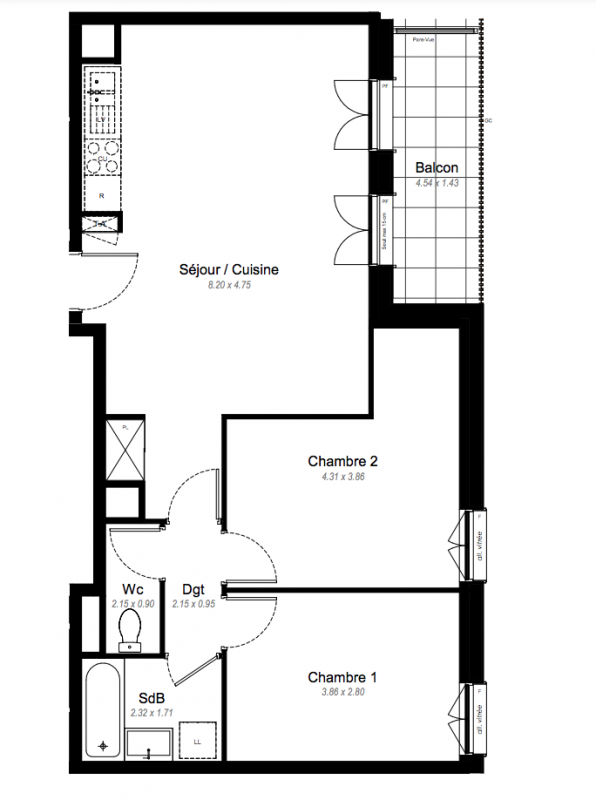 Plan du lot