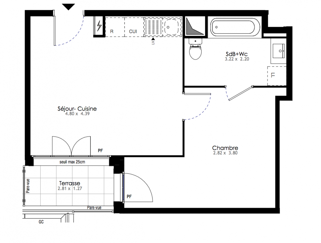 Plan du lot