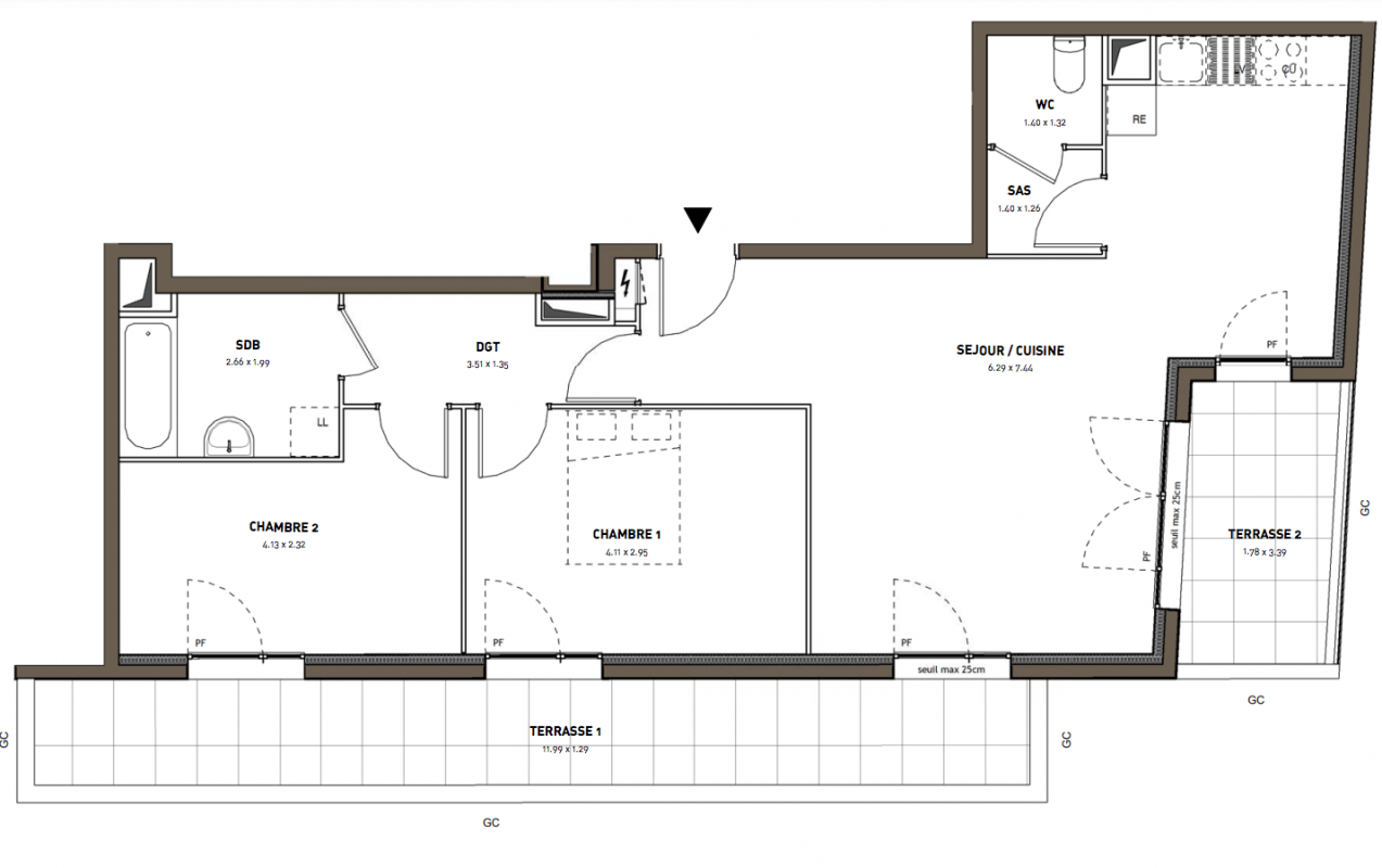 Plan du lot