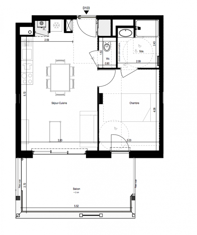 Plan du lot