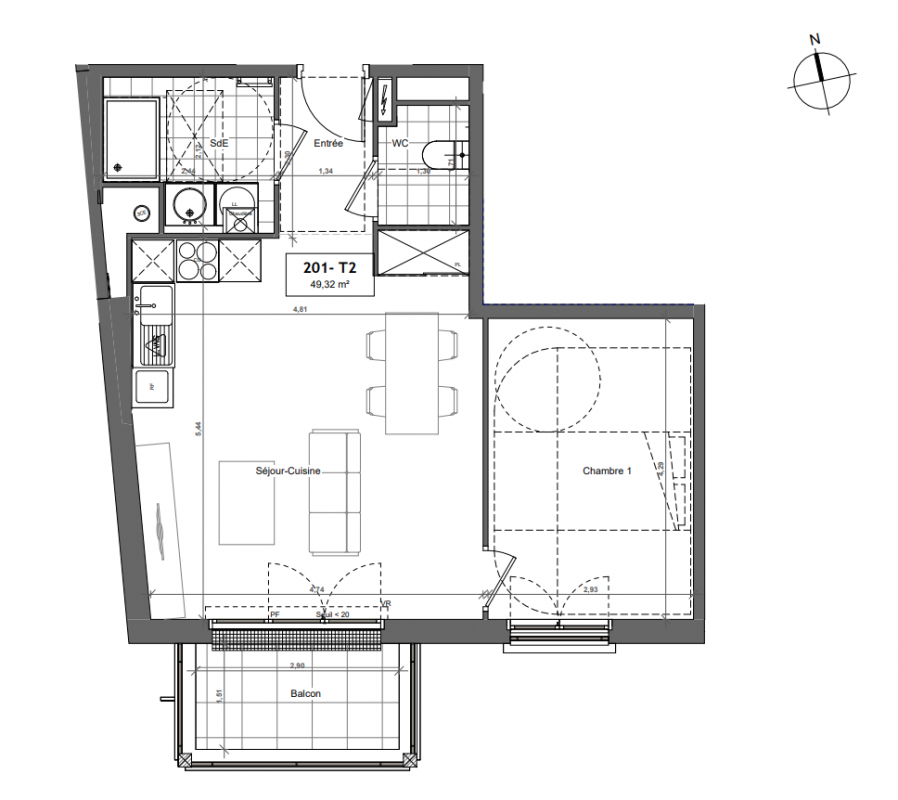 Plan du lot