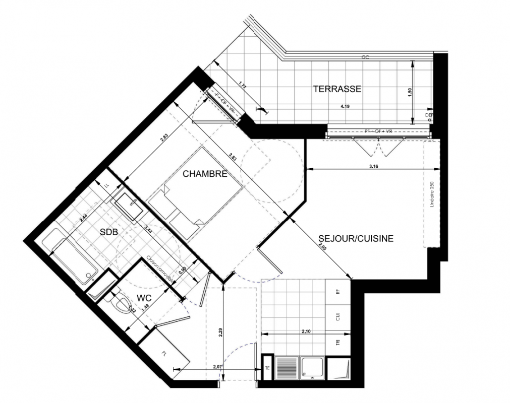 Plan du lot