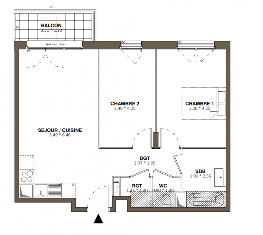 Plan du lot