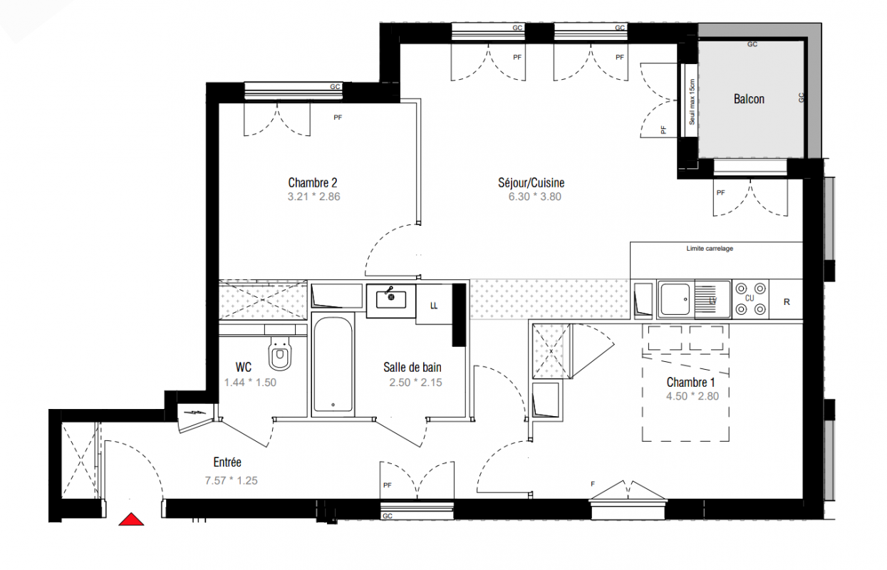 Plan du lot