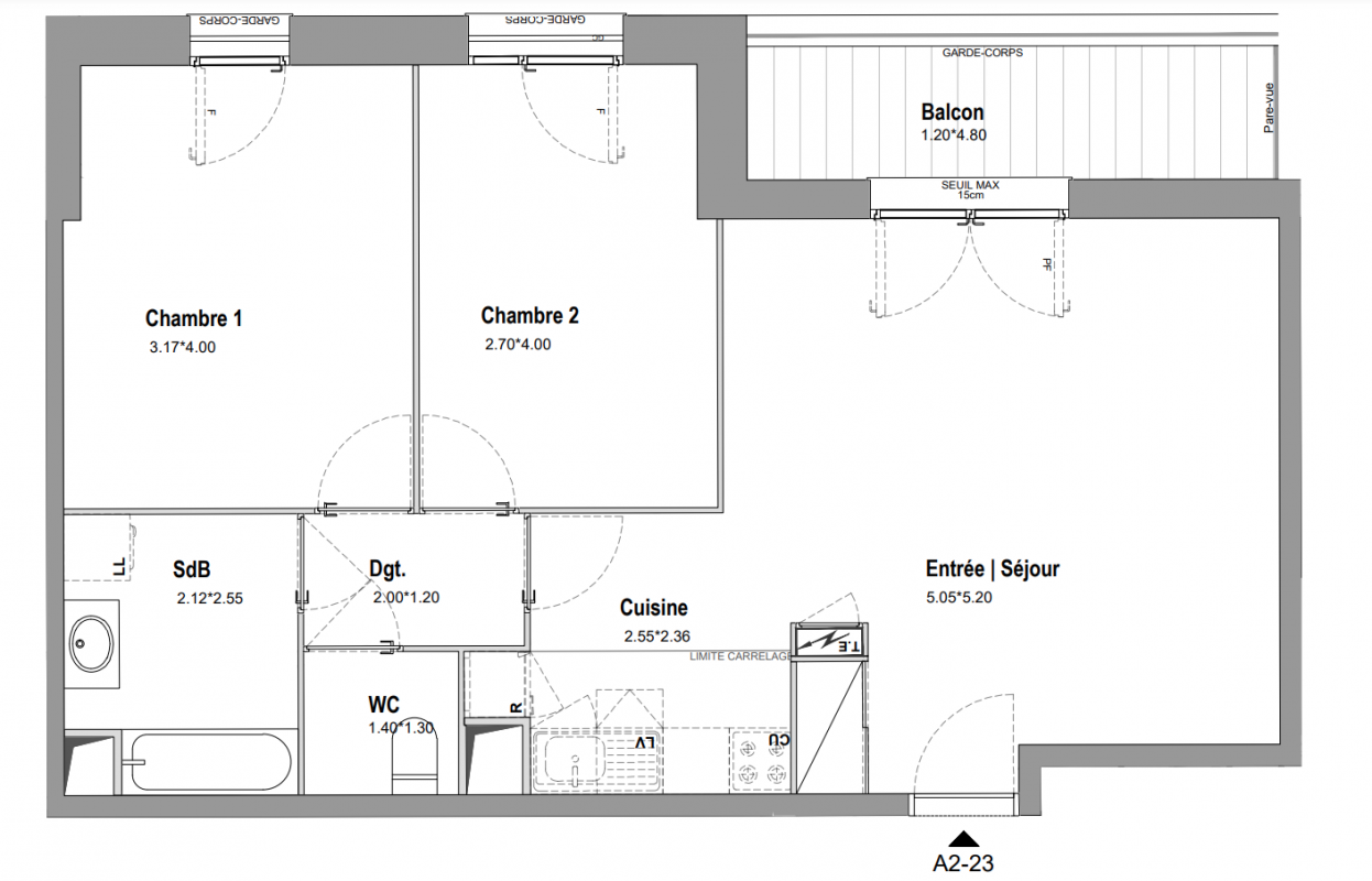 Plan du lot