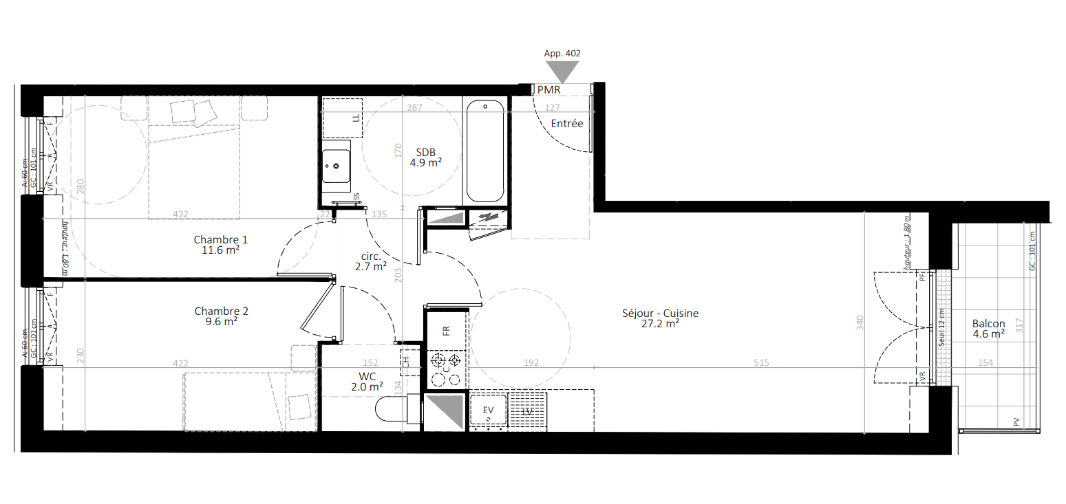 Plan du lot