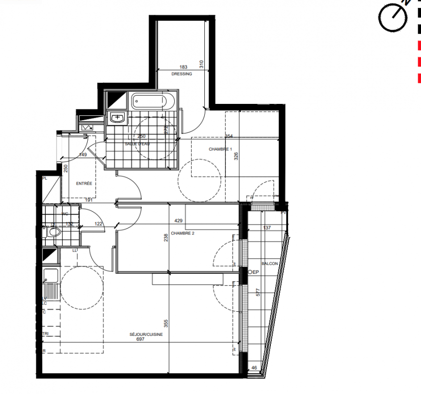 Plan du lot