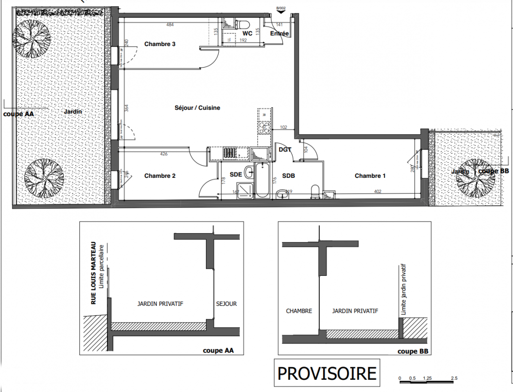 Plan du lot
