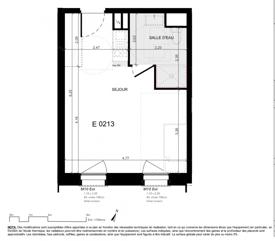 Plan du lot