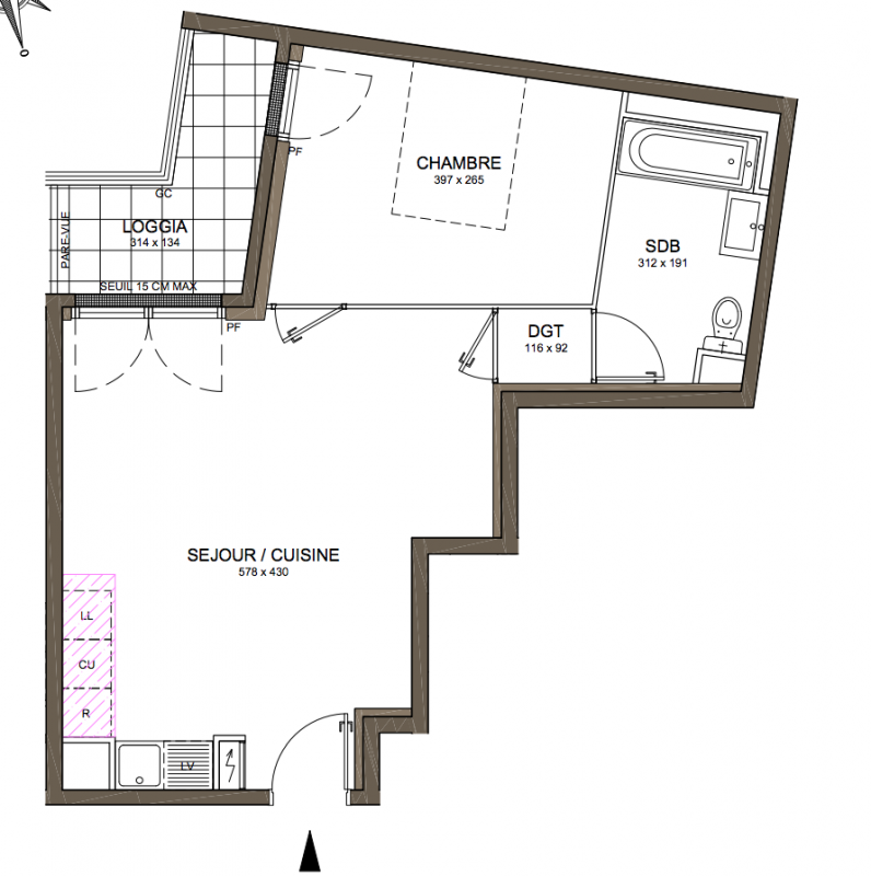 Plan du lot
