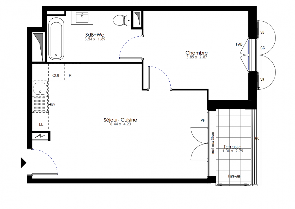 Plan du lot