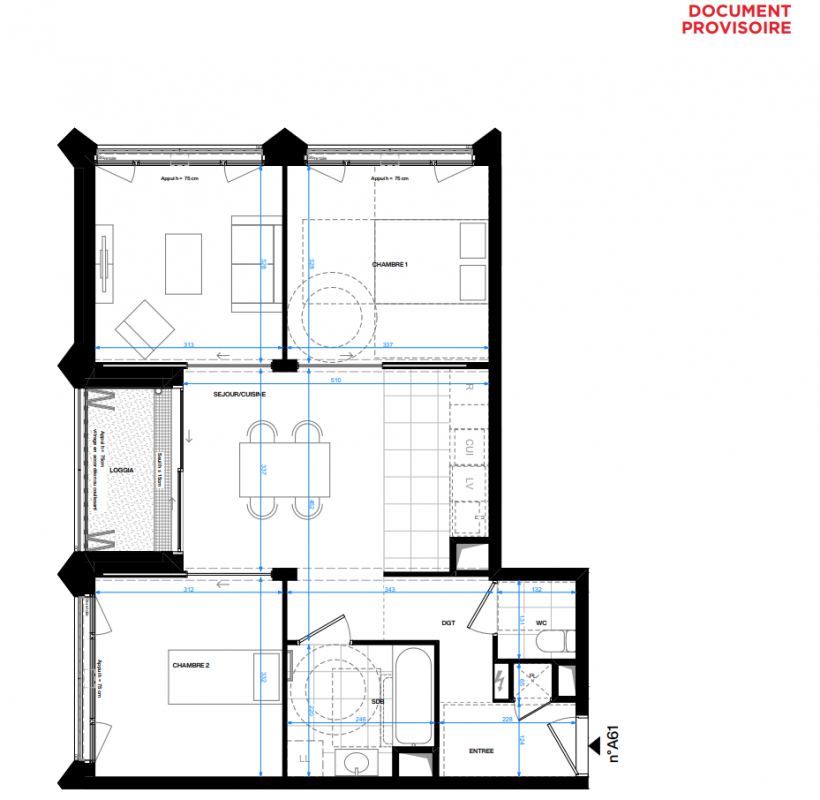 Plan du lot