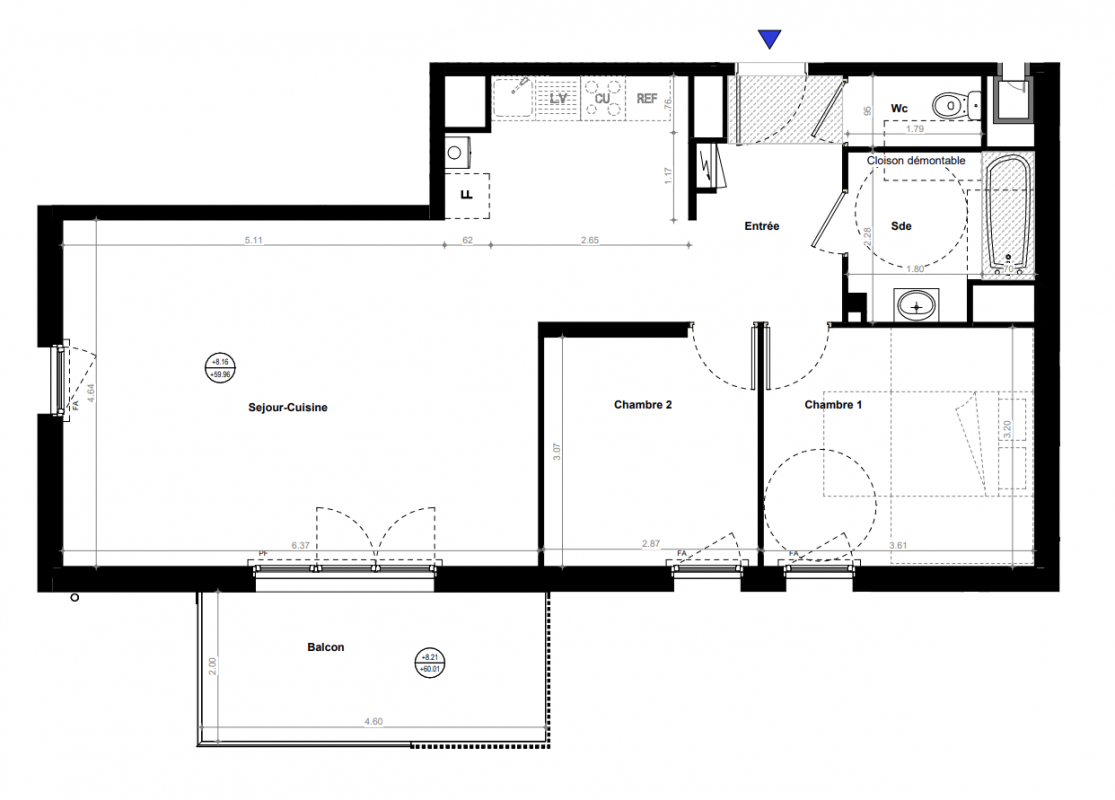 Plan du lot