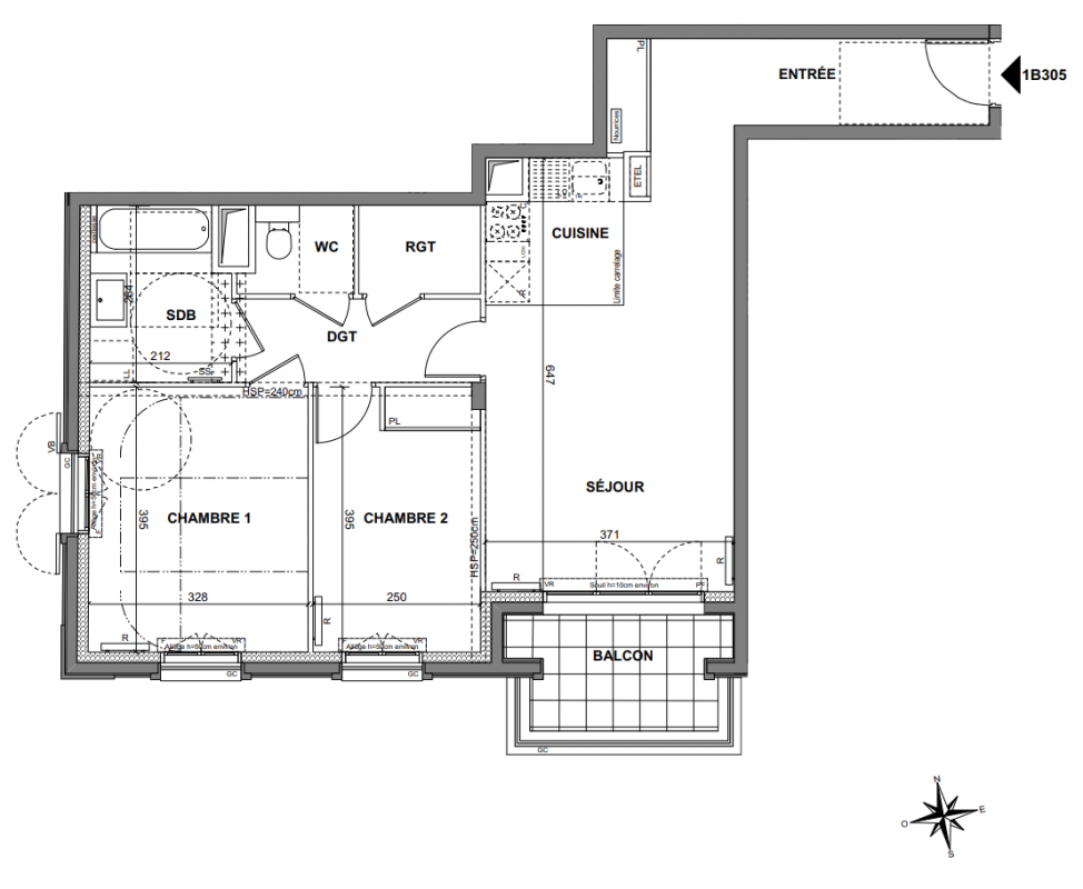 Plan du lot