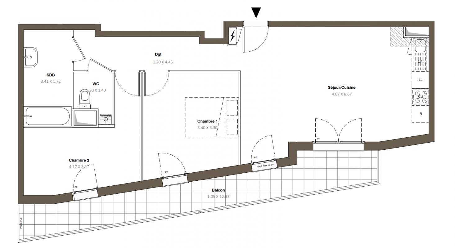 Plan du lot