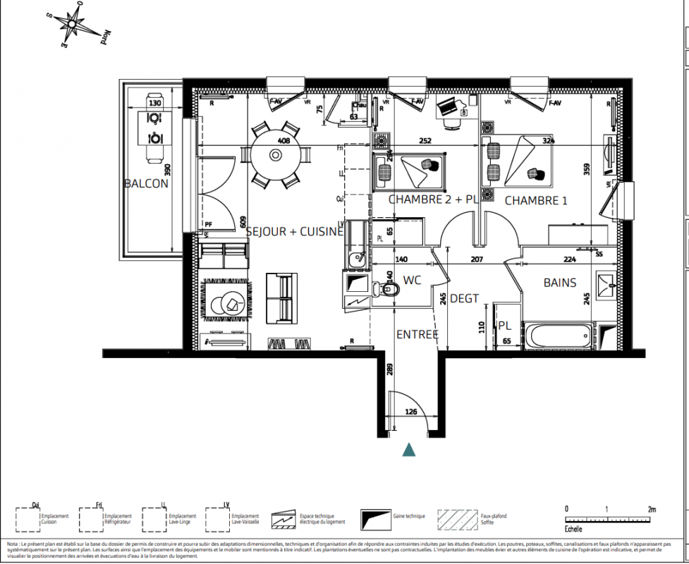 Plan du lot