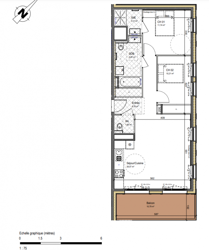 Plan du lot