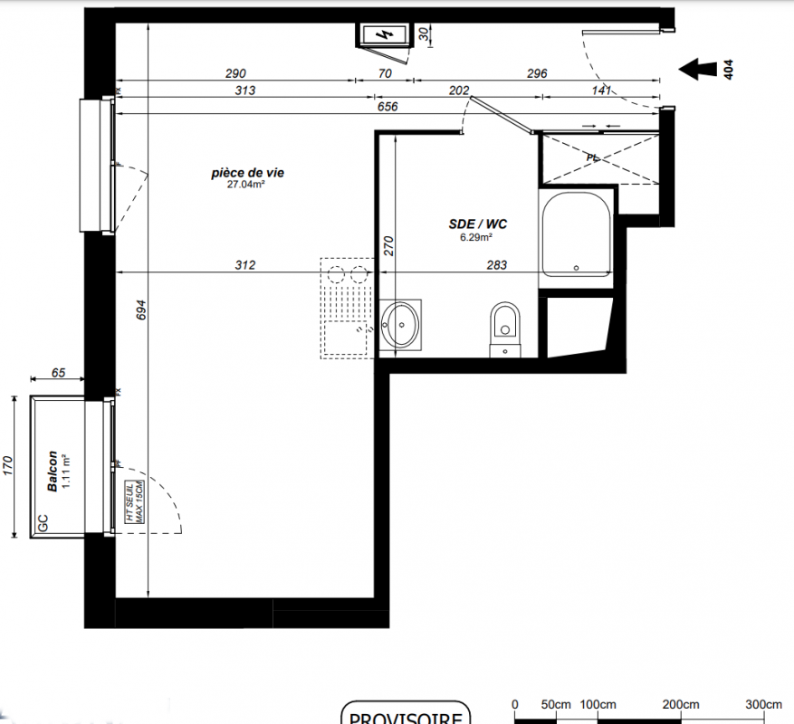 Plan du lot