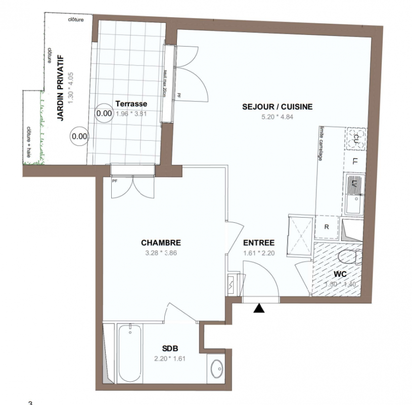 Plan du lot