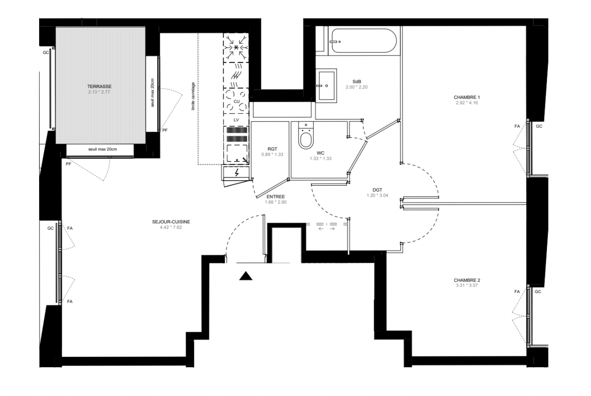 Plan du lot