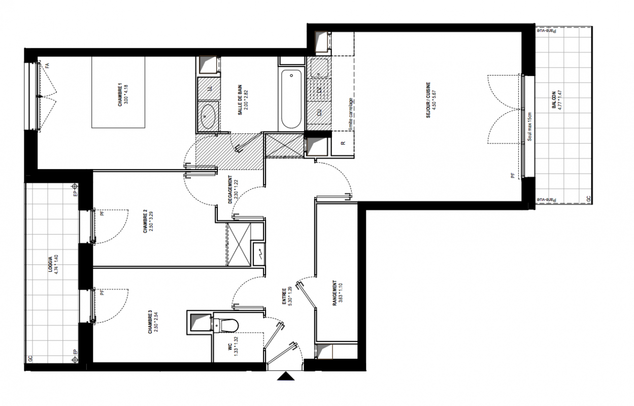 Plan du lot