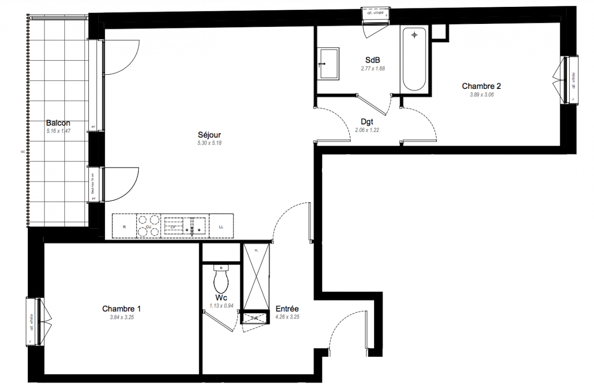 Plan du lot