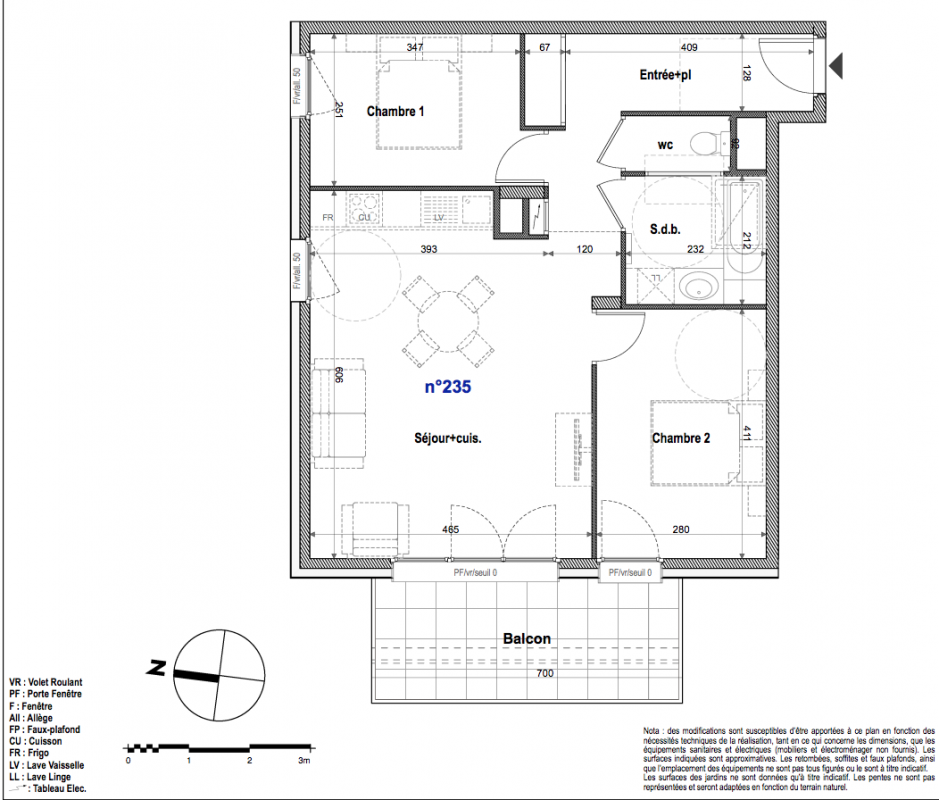 Plan du lot