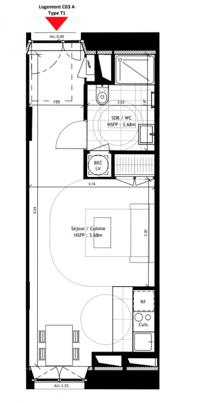 Plan du lot