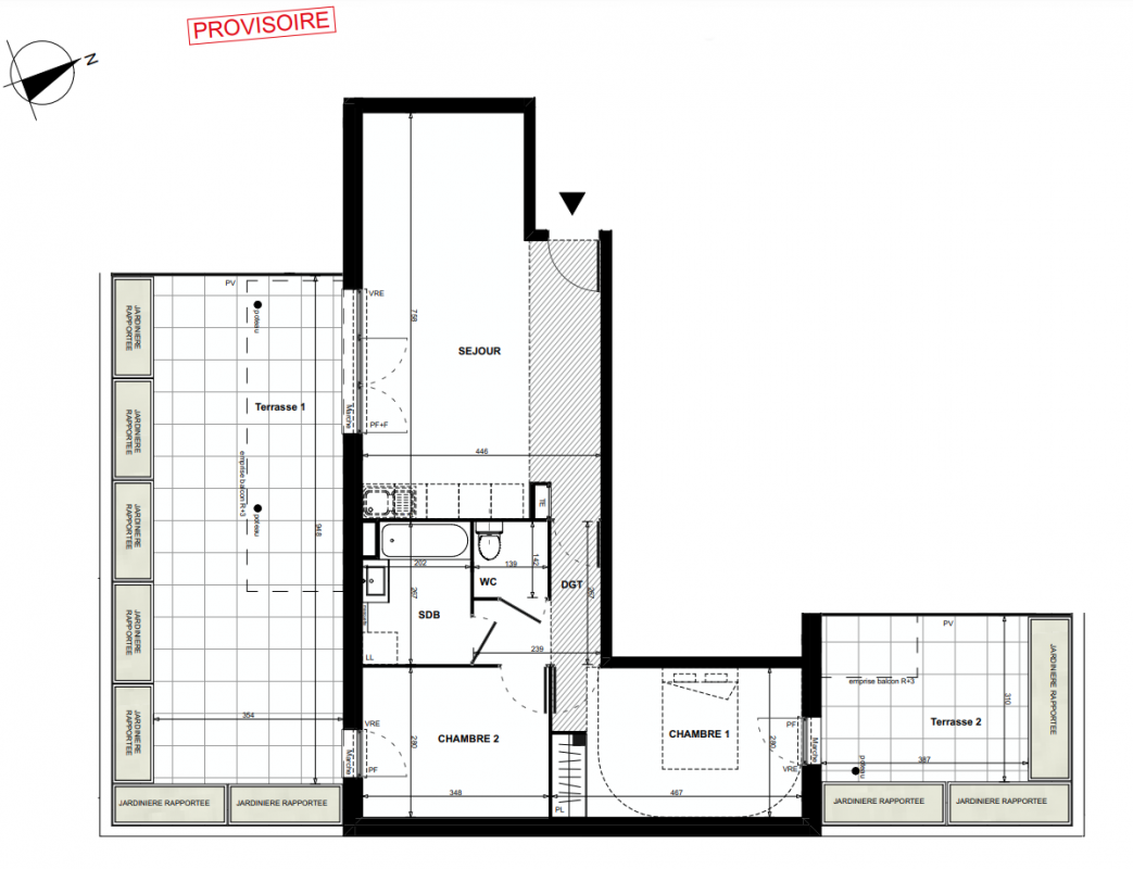 Plan du lot