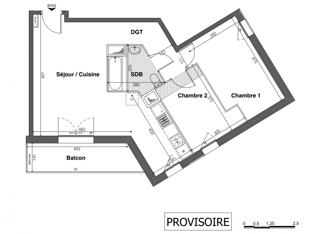 Plan du lot