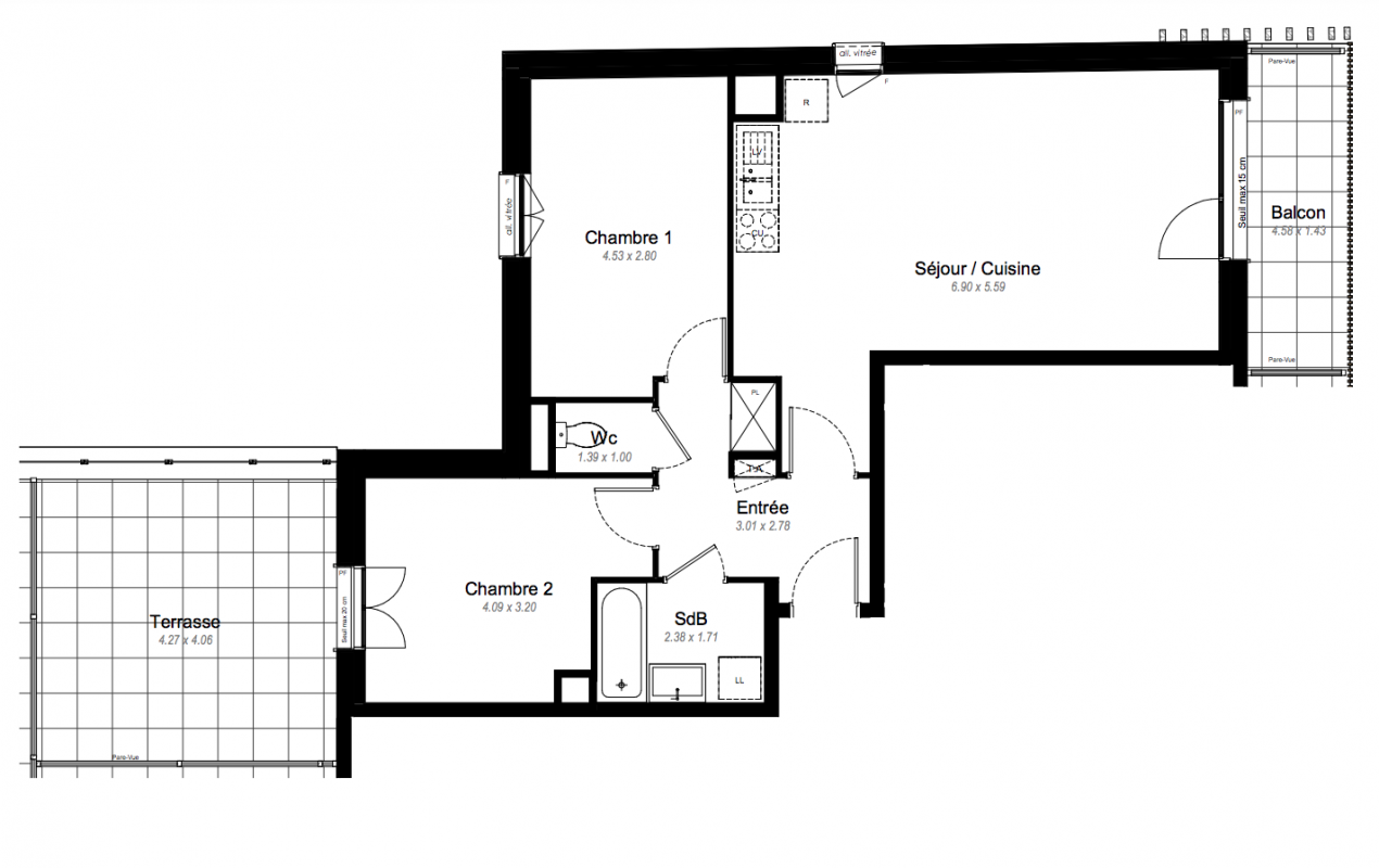 Plan du lot