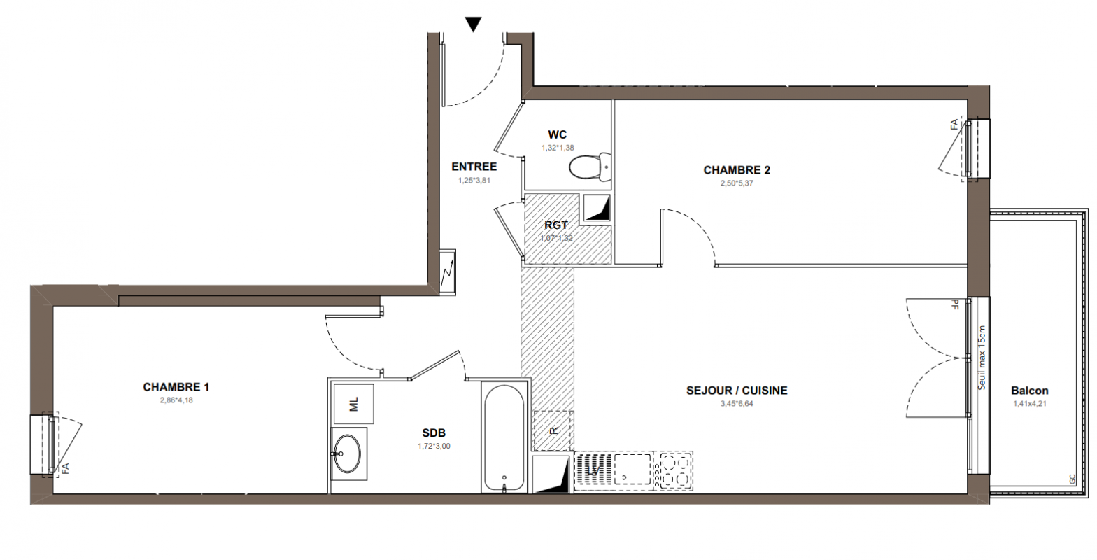 Plan du lot