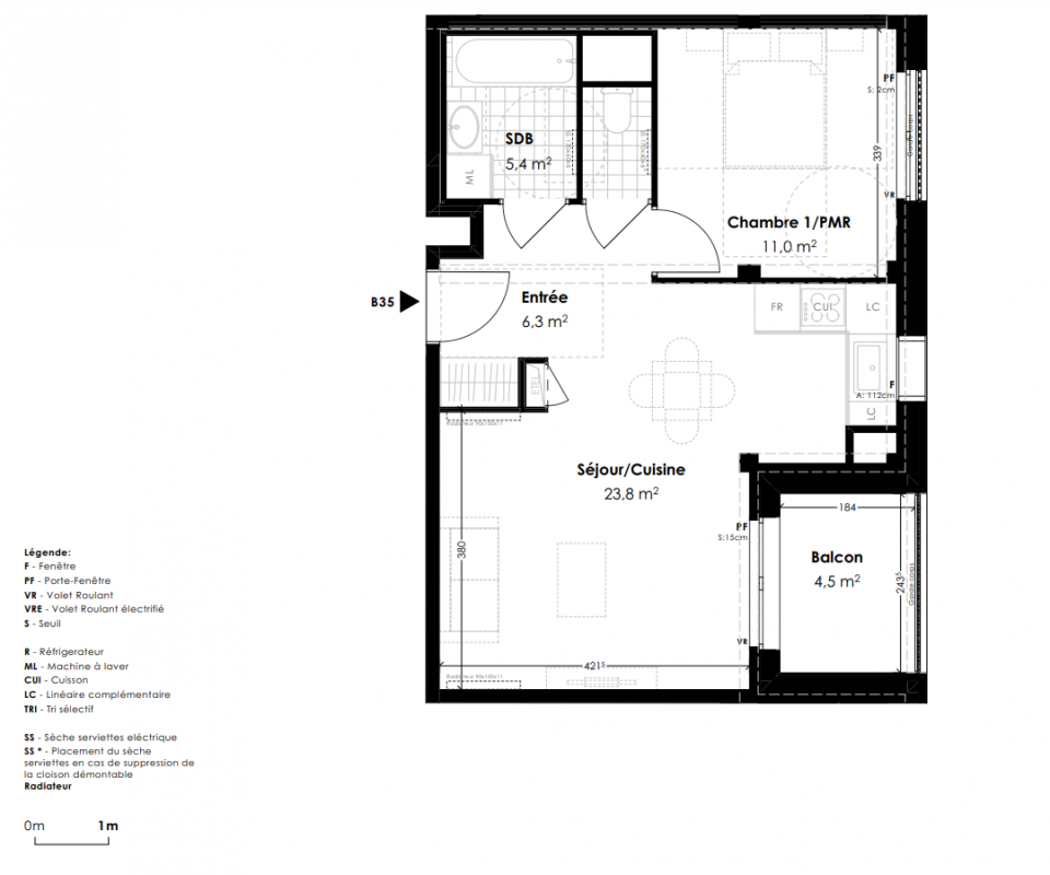 Plan du lot