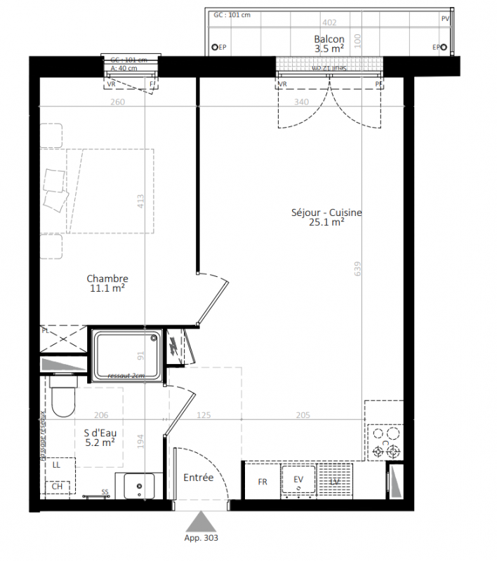 Plan du lot
