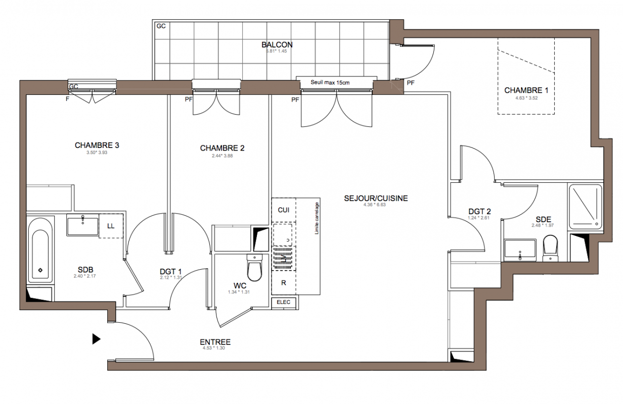 Plan du lot