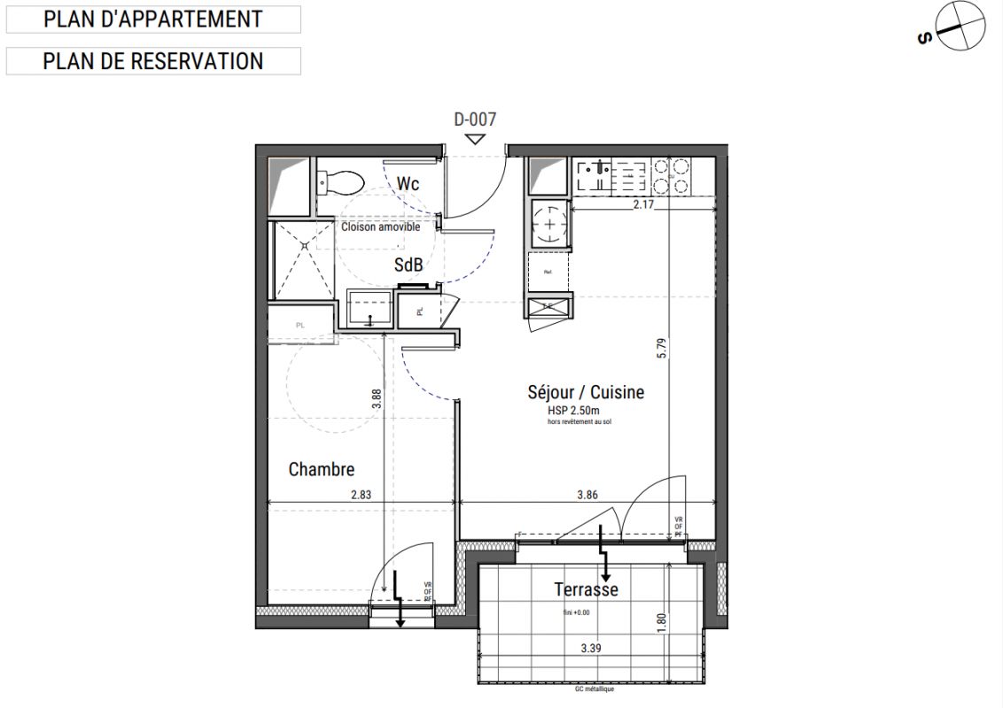 Plan du lot