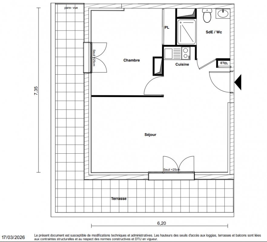 Plan du lot
