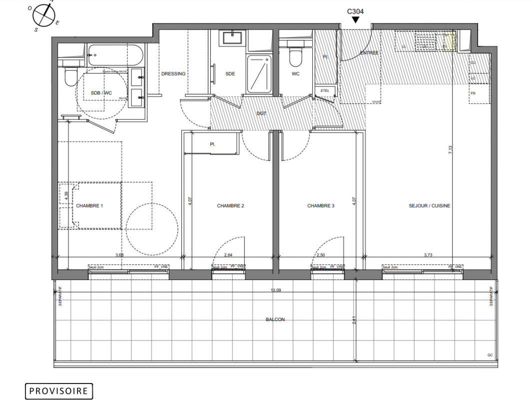 Plan du lot