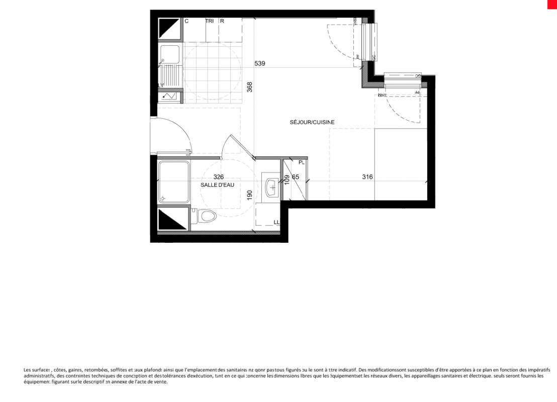 Plan du lot