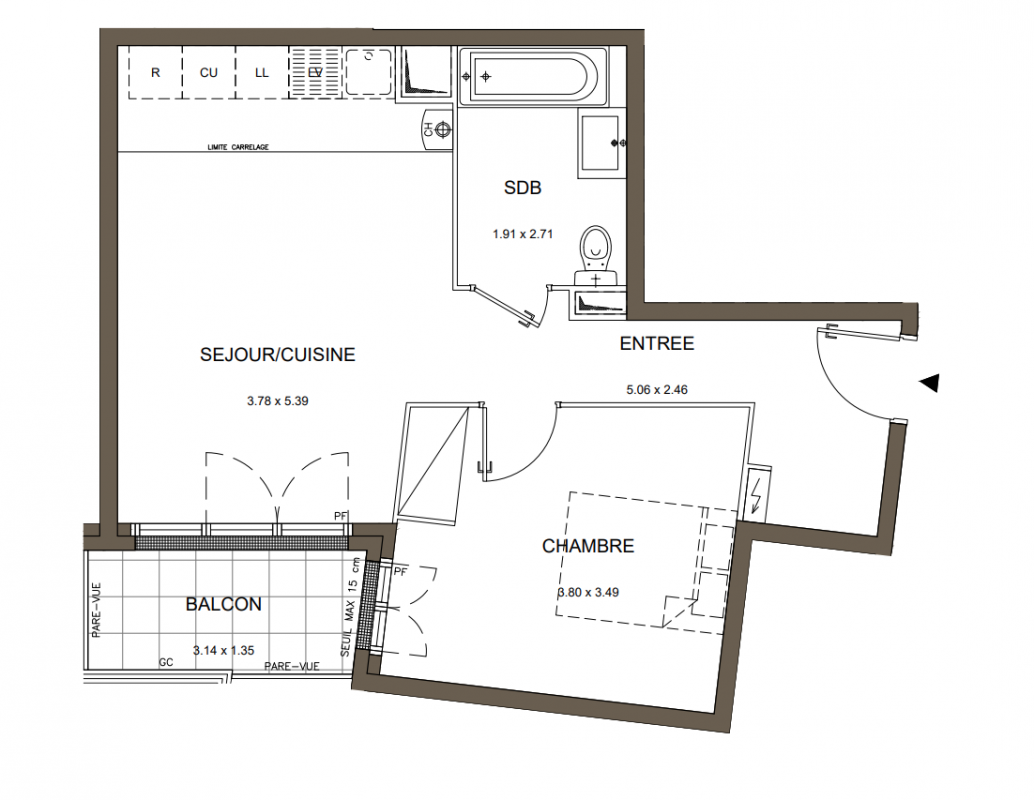 Plan du lot