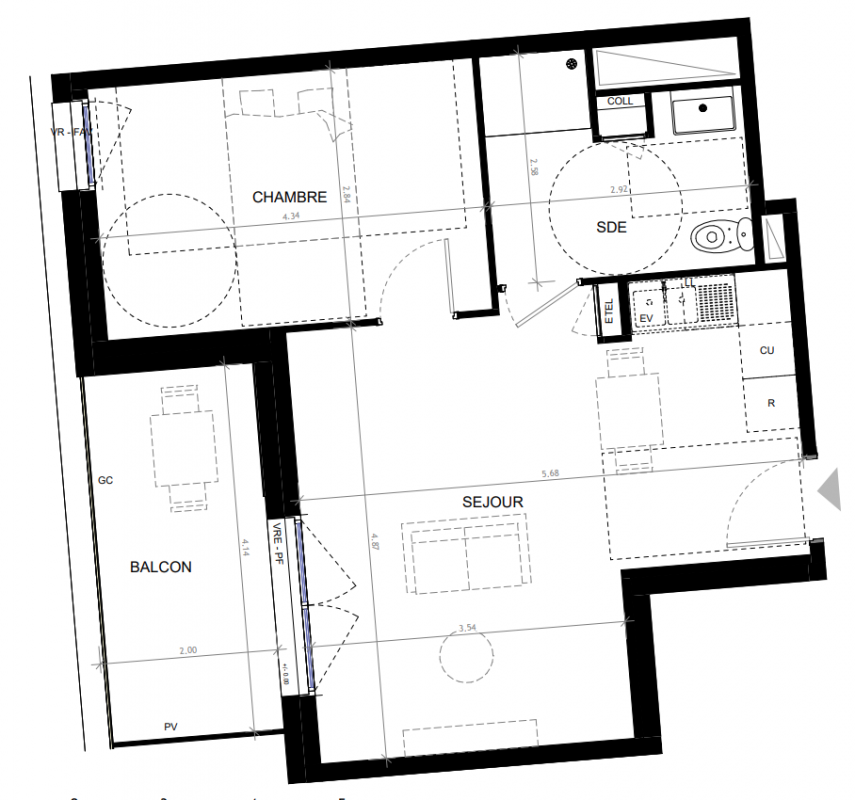 Plan du lot